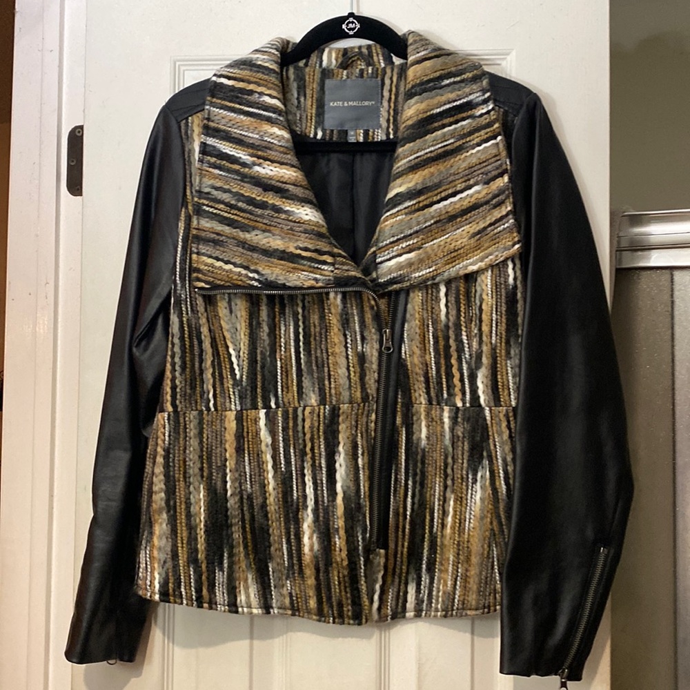 EUC Kate and Mallory Moto jacket. Lined and has only been worn 3 to 4 times.